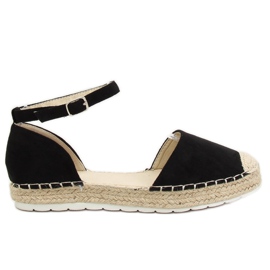 Alpargatas de mujer negras JH85 Negra negro