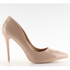 Zapatos de tacón para mujer LL-89P Beige II-GAT