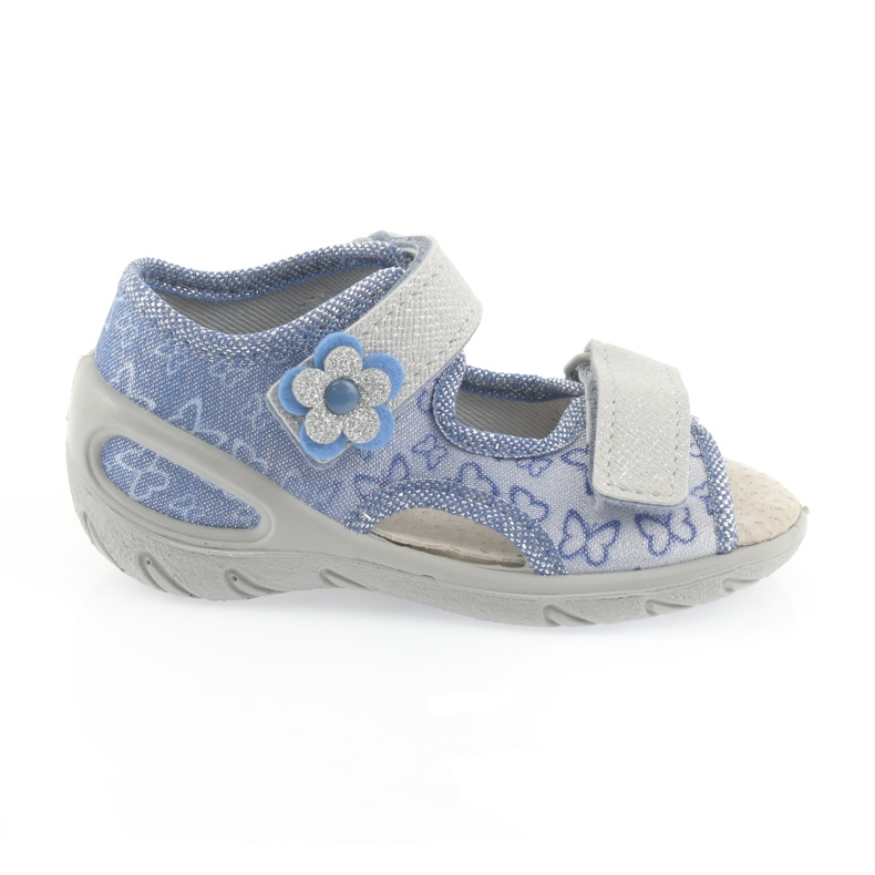 Calzado infantil befado pu 065P122 azul gris