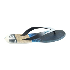 Chanclas de hombre Rider 10719 marrón gris azul marino