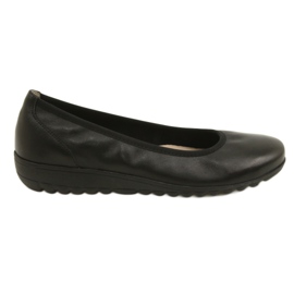 Bailarina Caprice Napa Negra 9-22161-28 negro