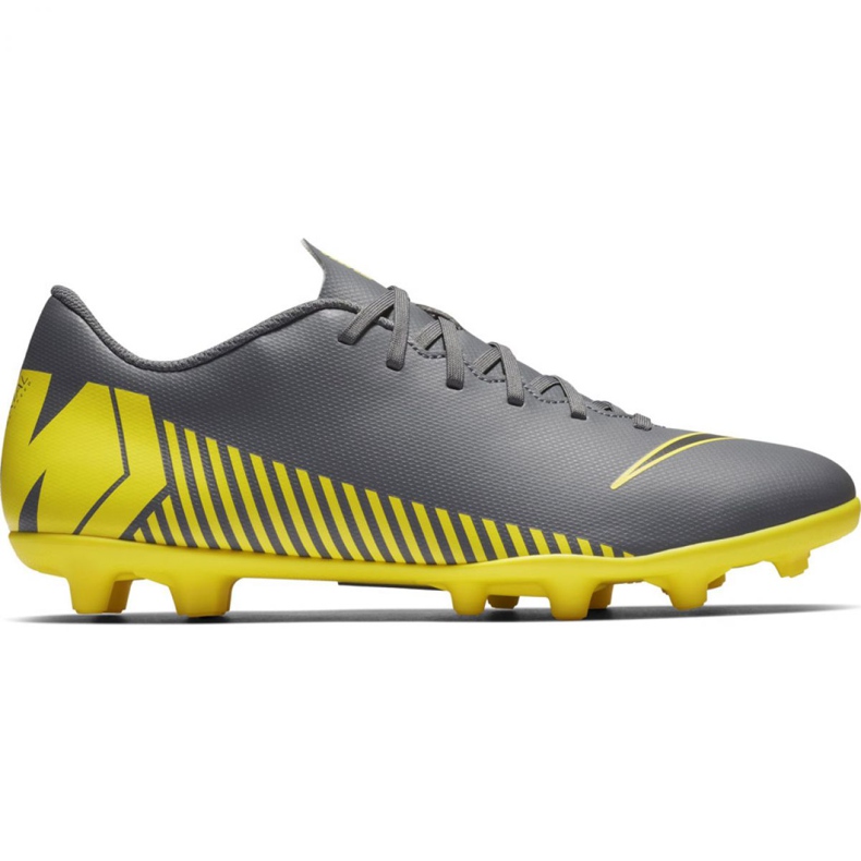 Zapatillas de fútbol Nike Mercurial Vapor 12 Club Mg M AH7378-070 negro negro
