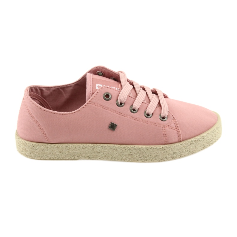 Big Star Pink Women's ApoDrilles Sneakers 274425 rosado