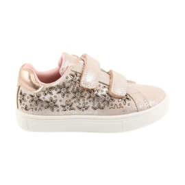 American Club Calzado deportivo infantil ADI American floral gris rosado