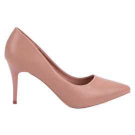 Seastar Tacones elegantes en polvo rosado