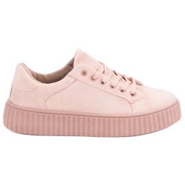 Seastar Creepers de ante rosa rosado Seastar Creepers de ante rosa rosado