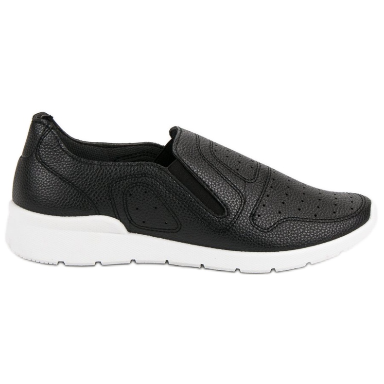 Queen Bee Zapatillas sin cordones ligeras negro