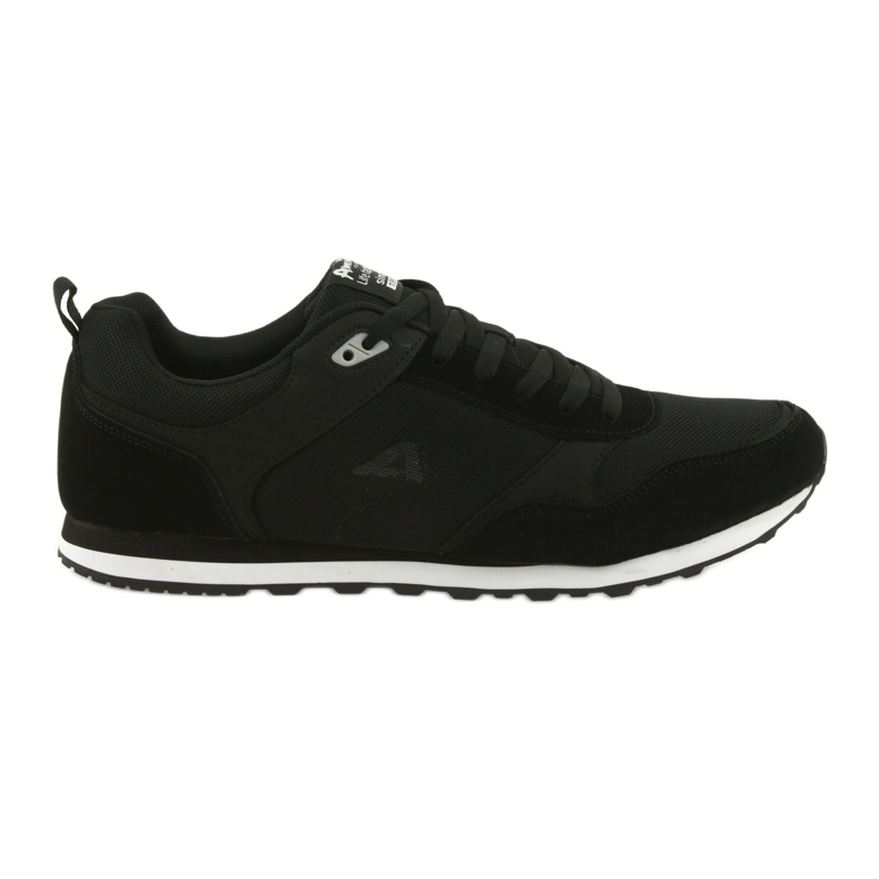 Zapatillas deportivas American Club Sport, jogging WT11 / 19 negro