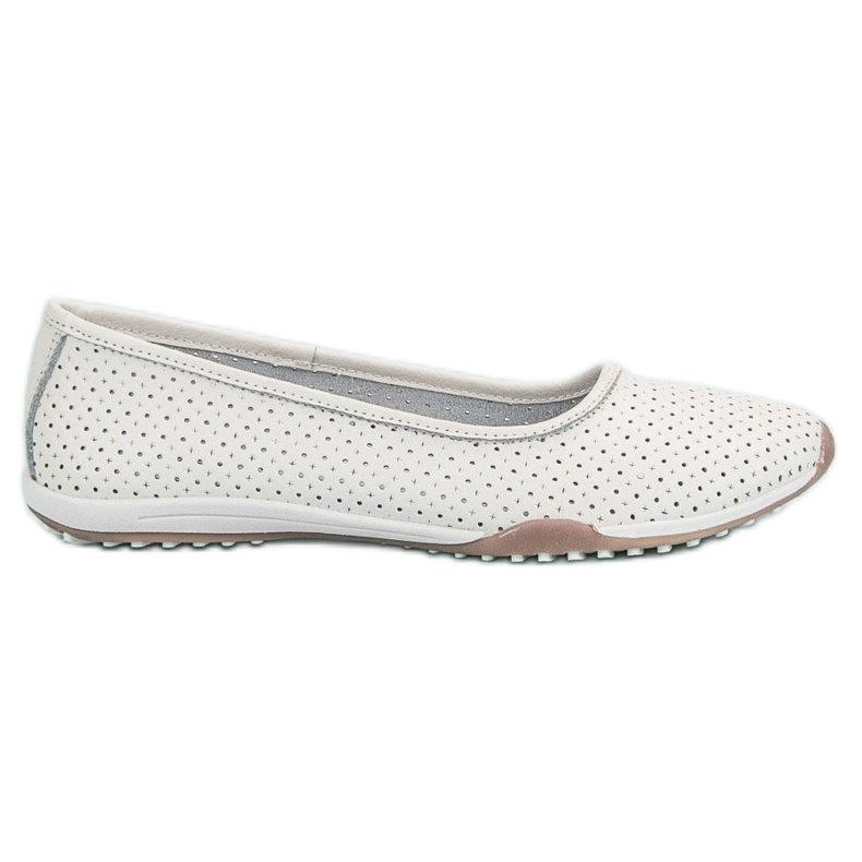 Filippo Bailarinas Piel Calada blanco Filippo Bailarinas Piel Calada blanco