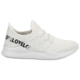Calzado Deportivo Textil Blanco