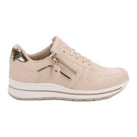 Zapatos deportivos beige Zapatos deportivos beige