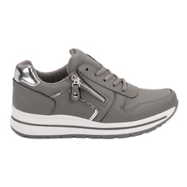 Zapatos deportivos grises
