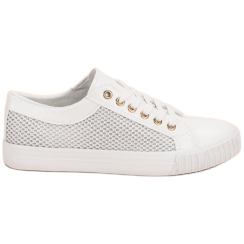Muto Zapatillas blancas con malla blanco