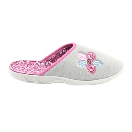 Zapatos de mujer color befado 235D155 violeta gris