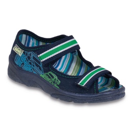 Calzado infantil befado 969X073 verde azul marino