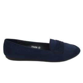 Mocasines bailarina azul marino JM6655Q Azul Marino