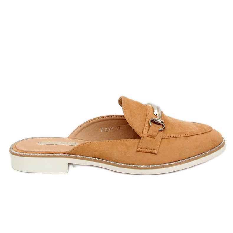 Camel F9375 Pantuflas mocasines camel marrón