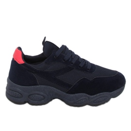 E-102 Zapatillas deportivas azul marino marino