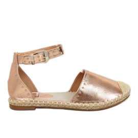 Alpargatas metalizadas Champagne CF-1K215 Champagne rosado