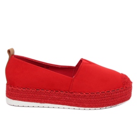 Alpargatas suela alta BL247 Rojo