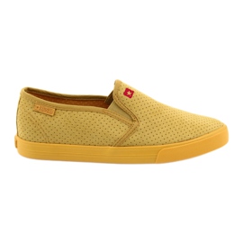 Zapatillas sin cordones de mujer Big Star 274889 amarillo