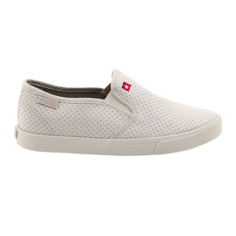 Zapatillas sin cordones de mujer Big Star 274887 gris