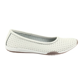 Bailarinas blancas caladas Filippo 089 blanco