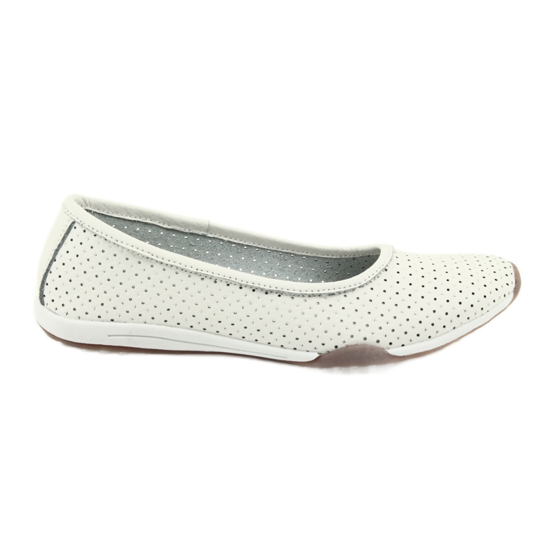 Bailarinas blancas caladas Filippo 089 blanco