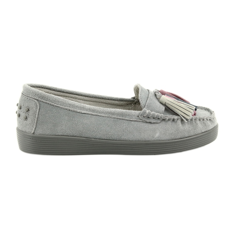 Mocasines de ante gris para mujer Filippo 661