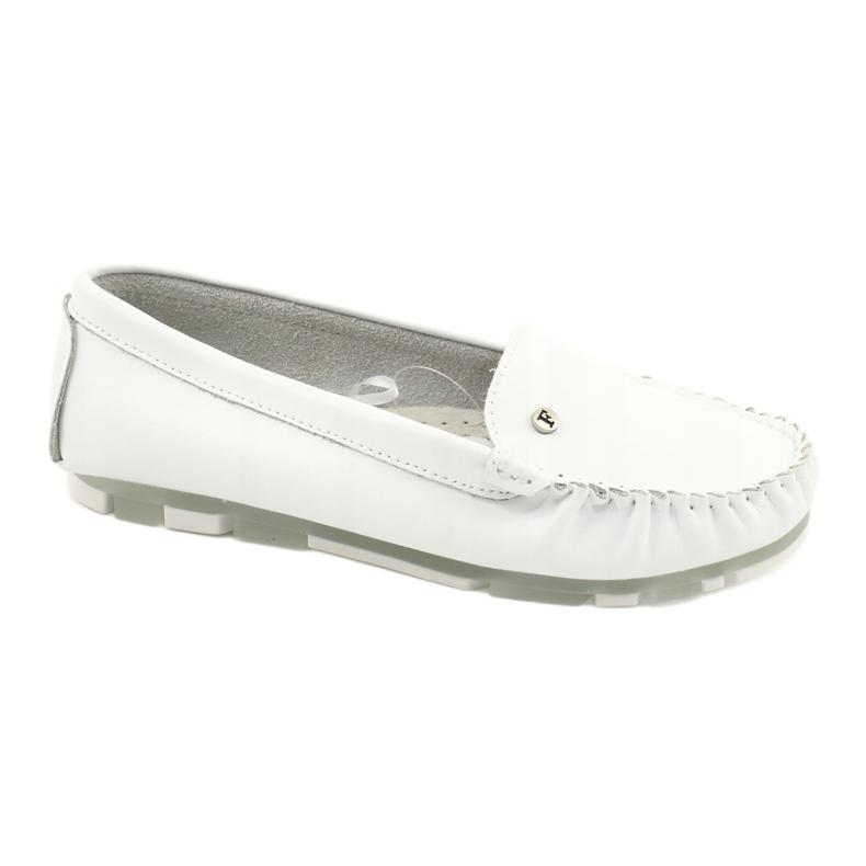 Mocasines Mujer Piel Filippo DP2037 Blanco