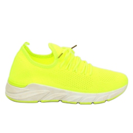 Amarillo 7766-Y Zapatillas deportivas amarillas