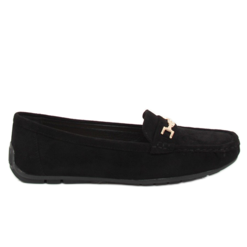 Black Mocasines negros de mujer R819 Black