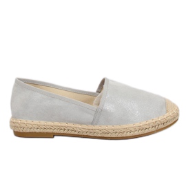 Alpargatas grises para mujer 665-3 Gris