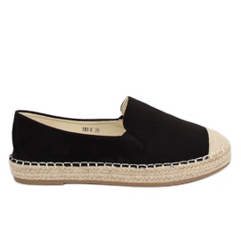 Alpargatas de mujer negras 180-5 Black negro