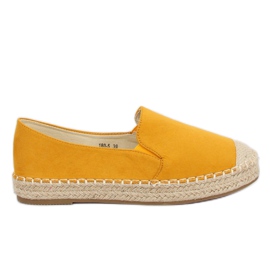 Alpargatas amarillas para mujer 180-5 Amarillo