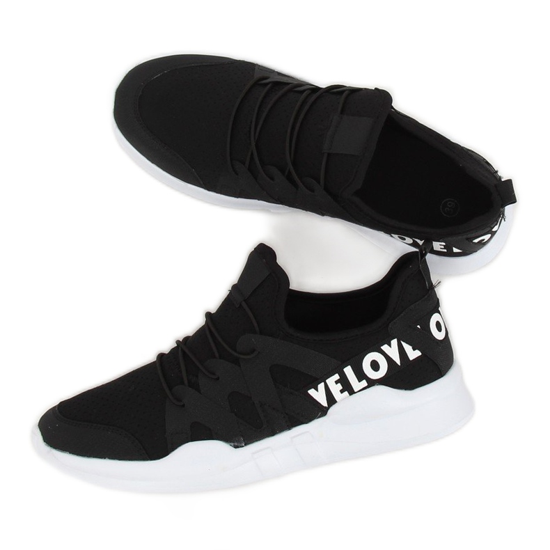 Black R-392 Zapatillas deportivas negras negro Black R-392 Zapatillas deportivas negras negro