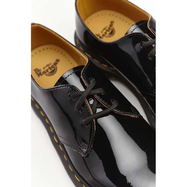 Dr. Martens 1461 Black Patent Lamper 10084001 negro