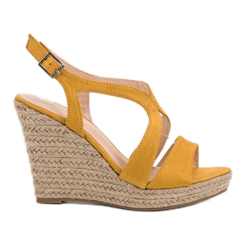 Alpargatas en sandalias Kotrurnie amarillo