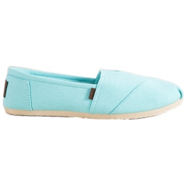 Slipons Menta Clásicos verde