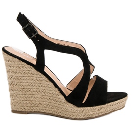 Alpargatas en sandalias Kotrurnie negro