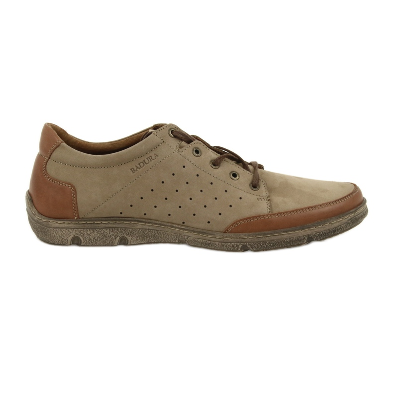 Zapatos de hombres Badura 3524 beige / marrón Zapatos de hombres Badura 3524 beige / marrón
