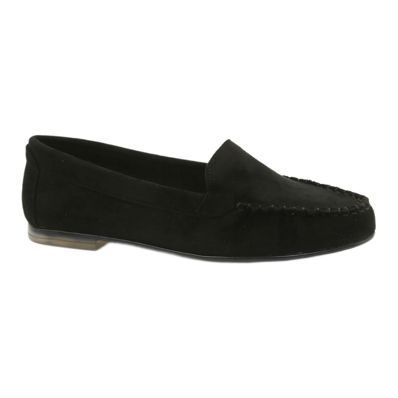 Sergio Leone Mocasines mujer ante negro MK722 Sergio Leone Mocasines mujer ante negro MK722