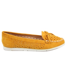 Mocasines de mujer amarillo T339P Yellow