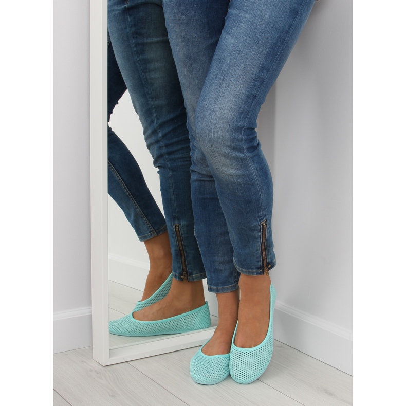 Bailarinas de menta JX56 L.GREEN II-GAT verde