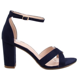 Sandalias en el poste azul marino NF-40P Navy