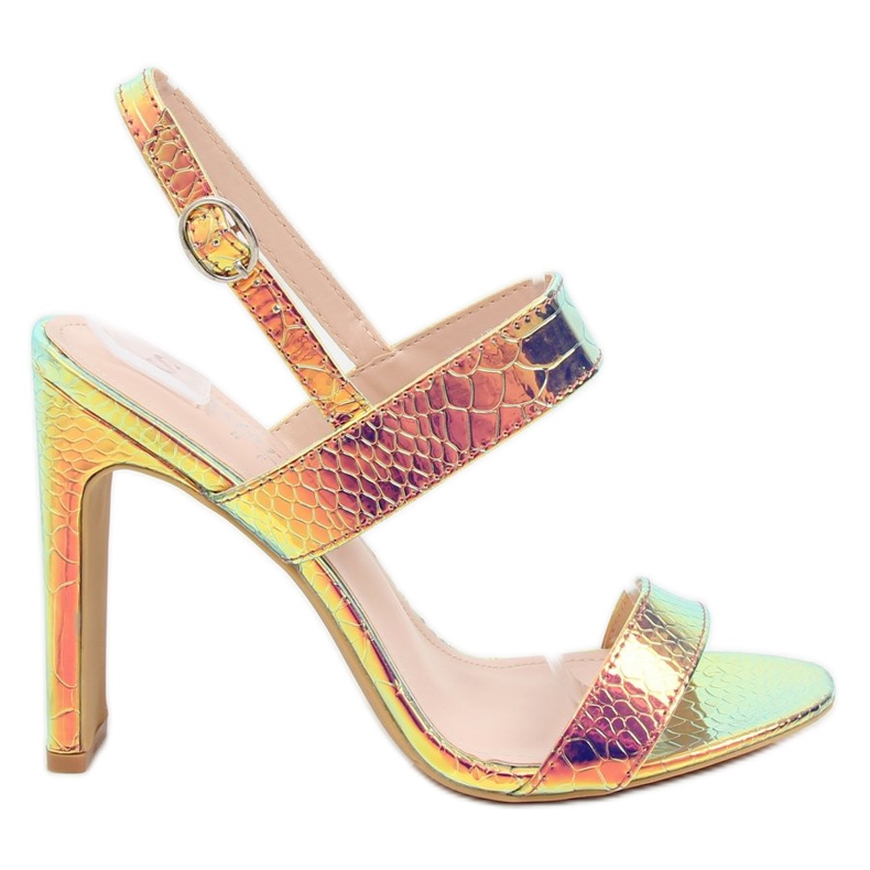 Sandalias en color petróleo NF-41P Rosy rosado