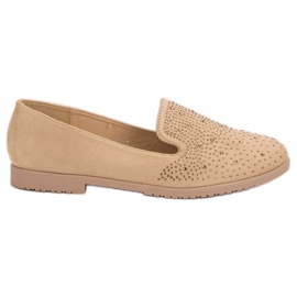 Señores beige con cristales