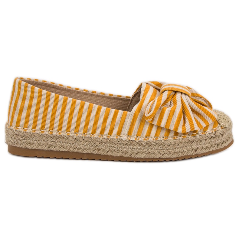 Alpargatas Rayas amarillo