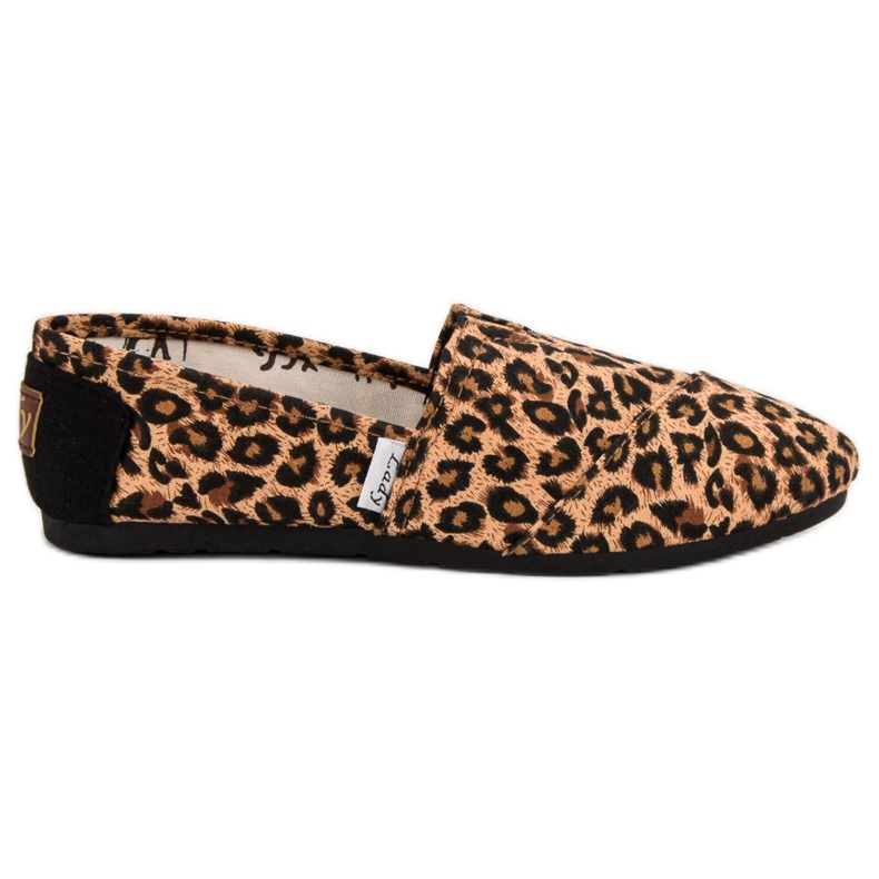 L. Day Slipons manchados marrón