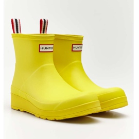 Hunter Original Play Boot Short Wader Amarillo naranja